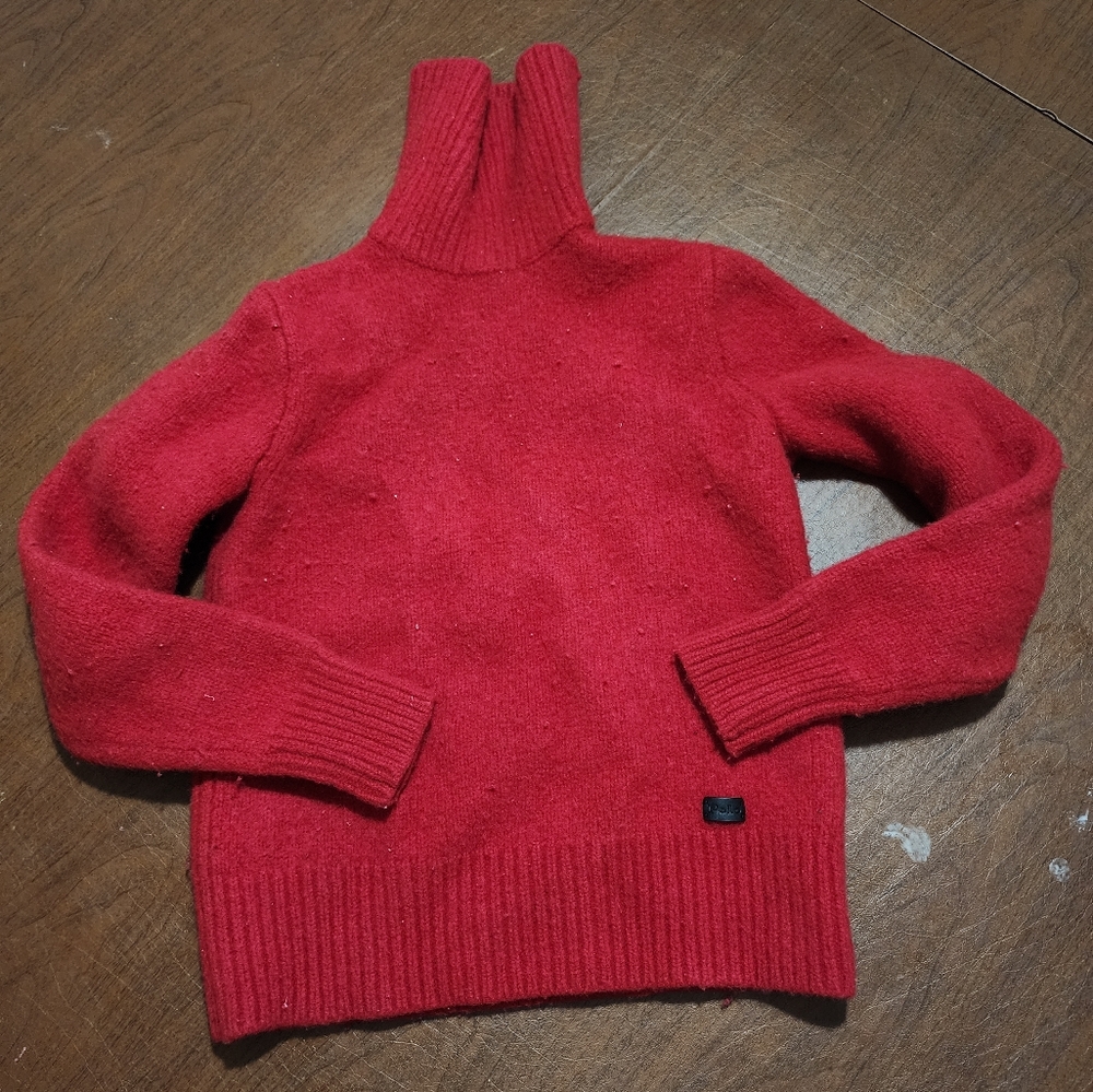Polo Ralph Lauren Red Turtleneck Sweater